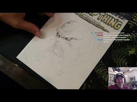 SWAMP THING! Art Stream with Jim Lee thumbnail