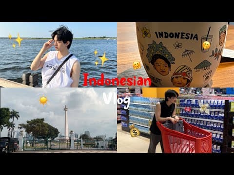 VLOG | 간략한 나의 첫 인도네시아 여행🇮🇩🛫 thumbnail
