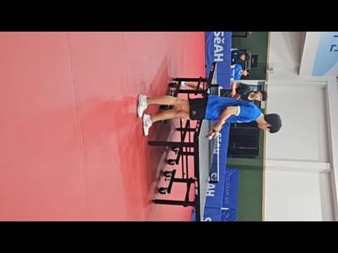 제1회 세아탁구선수권대회🏓1번단식 김병현 : 이성민 thumbnail