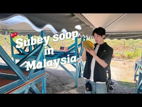sub) VLOG | 말레이시아 브이로그🇲🇾 | 두리안 첫 시식🍽️ thumbnail