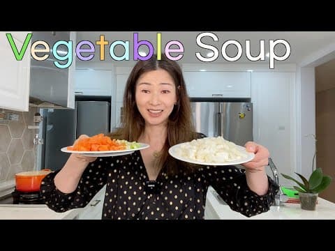 건강하고 맛있는 야채수프 | Healthy Vegetable Soup thumbnail