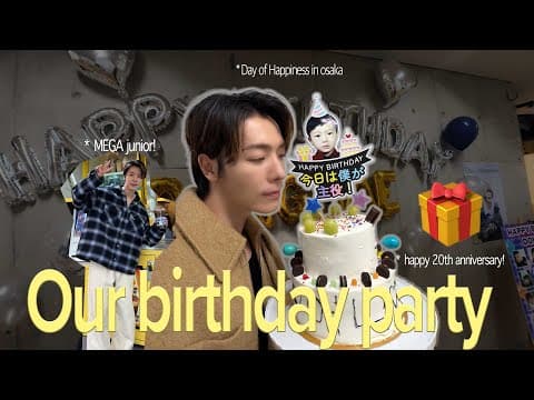 낰낰. 11월 브이로그 제출합니다ㅣ메가커피, day of happiness in osaka thumbnail