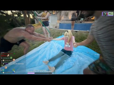 [Sep 23rd, '25] Bonnie's Slip And Slide BBQ Party With Esfandtv, Knut and Friends - IRL in Austin thumbnail
