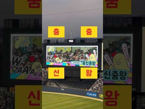 야구장 처음갔는데 춤신춤왕 등극…😎 thumbnail