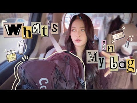 내가 촬영때 들고 다니는 것들은?! 백팩🎒야무지게 털기!! (왓츠인마이백 What's in My Bag) [영상일기🌱] thumbnail