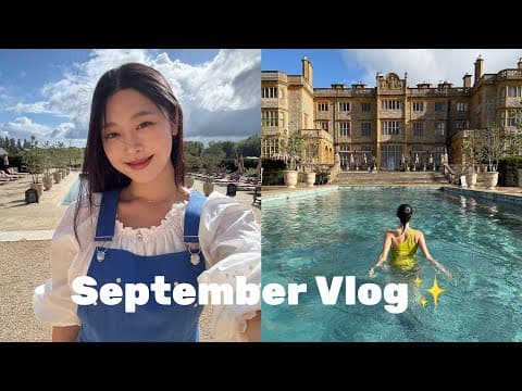 9월 Vlog 1 (코츠월드 여행 + 캠브릿지 출장) | September Vlog 1 (Trip to Cotswolds and Cambridge) thumbnail