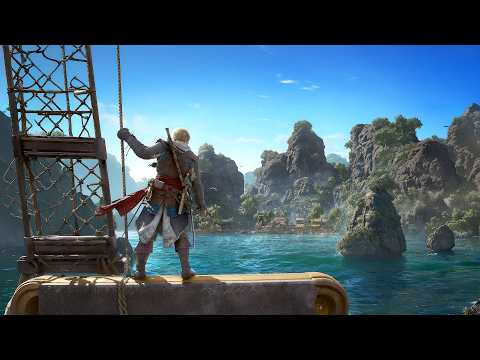 레전드 암살 게임의 귀환. "어쌔신 크리드 블랙 플래그 리메이크" - 최초 공개 트레일러 thumbnail