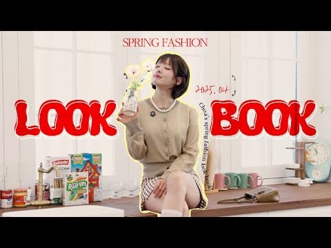 광고❌ '오늘 뭐 입지..?' 초아의 추구미 가득한 봄 코디 7가지🌟 | 𝙨𝙥𝙧𝙞𝙣𝙜 𝒍𝒐𝒐𝒌𝒃𝒐𝒐𝒌🌸 thumbnail