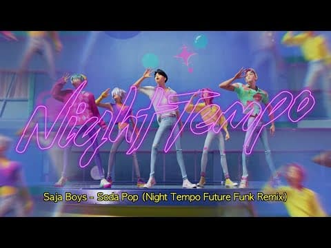 Saja Boys - Soda Pop (Night Tempo Future Funk Remix) - KPop Demon Hunters thumbnail