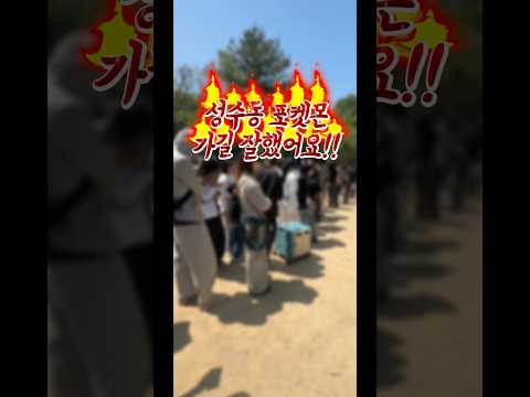 성수동 포켓몬! 이거 다 받으세요💖👍🏻 thumbnail