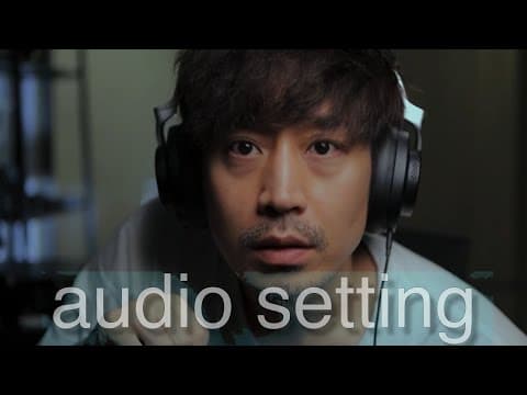 (4k) Audio setting in realtime(eng sub) thumbnail