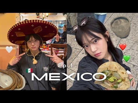 MEXICO VLOG🇲🇽 (p.s 늦게 낋여와서 죄송합닏..다…) thumbnail
