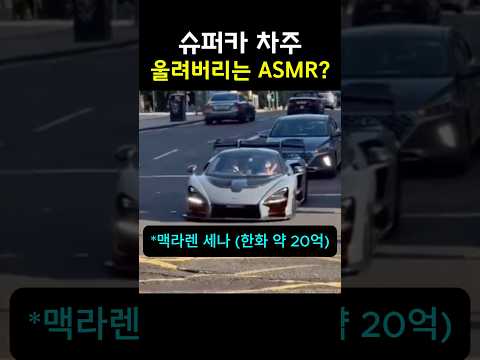 슈퍼카 차주 울리는 ASMR? thumbnail