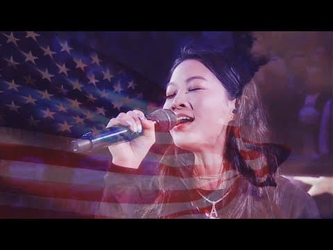 Singing the National Anthem at the Clippers Game thumbnail
