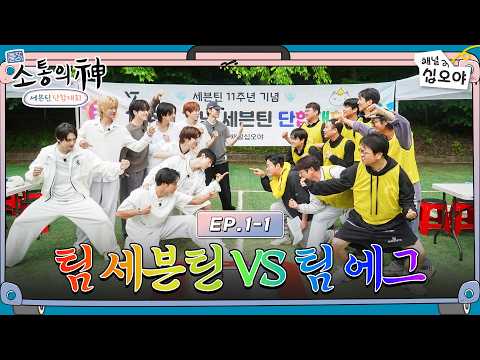 [EP.1-1] 데뷔 11주년 세븐틴! 단합 근황 보고드립니다!🫡 | 🧳💎출장소통의신: 세븐틴 단합대회 thumbnail