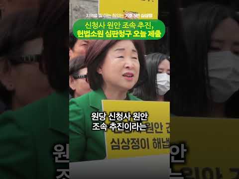 신청사 원안추진 헌법소송 첫번째 청구인 심상정 thumbnail