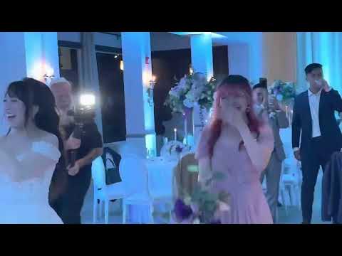 catching the bouquet at wendy’s wedding thumbnail