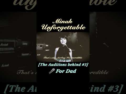 [The Auditions behind #3]✨ Unforgettable |아빠를 그리며, 마지막 오디션에서 부른 곡 #natkingcole #Natalie Cole #방민아 thumbnail