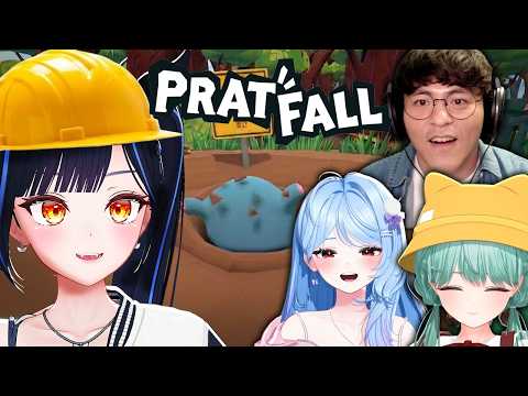 [프랫폴] 멘헤라버스 첫 종겜합방 우당탕탕 땅파서 강아지 구출하기 thumbnail