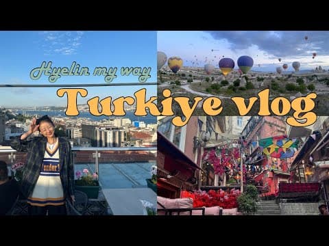 [ENG] 튀르키예 신시가지 V-log / Vlog of Turkiye thumbnail