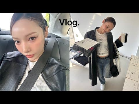 (SUB)One-day vlog🖤 thumbnail