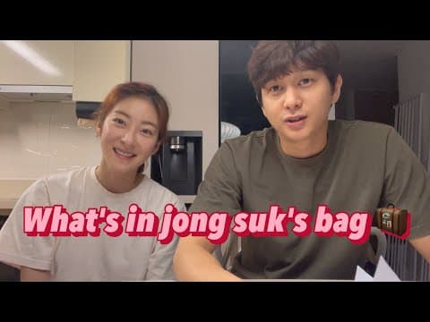 [SUB][Wangzy Log] What's in Jong suk's bag?! 스위스,독일로 발레 공연 해외 투어 7박 9일 일정 짐싸기! thumbnail
