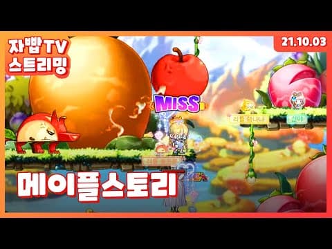 211003 생방송 메이플스토리 풀방송 thumbnail