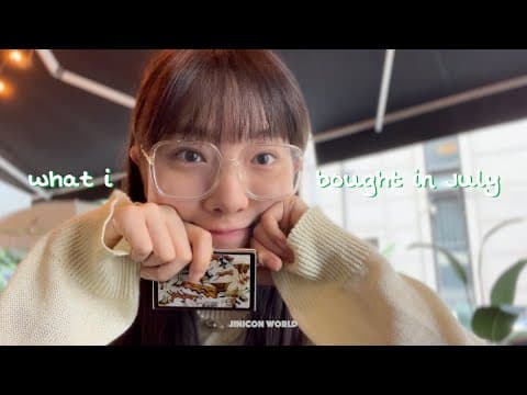 지름신💰강림 한 7월 쇼핑 Vlog  l 요즘 꽂힌 쇼핑몰,자라,한남동 편집샵 l What I bought in July thumbnail