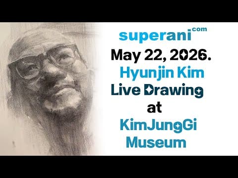 May 22,2026. Live Drawing in KIMJUNGGI MUSEUM. Hyunjin Kim. #1 thumbnail