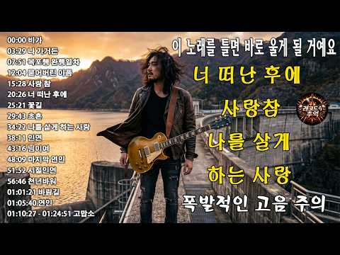 눈물 멈추지 않는 애절한 락발라드로 재탄생🔥 감정 폭발 라이브 (소름주의)🎸비가, 나 가거든, 목포행 완행열차, 묻어버린 아픔, 사랑 참 thumbnail