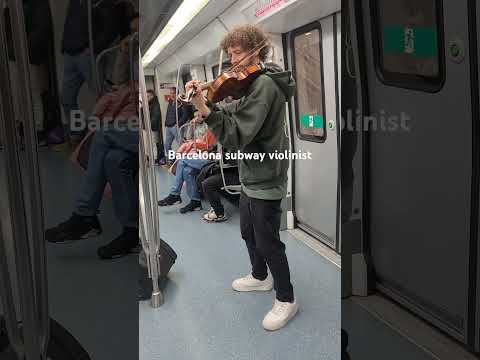 Barcelona subway violinist thumbnail