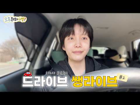 [오늘뭐하나영?] 가사 모르는 드라이브 노래방(2편) 🎤🚗 thumbnail