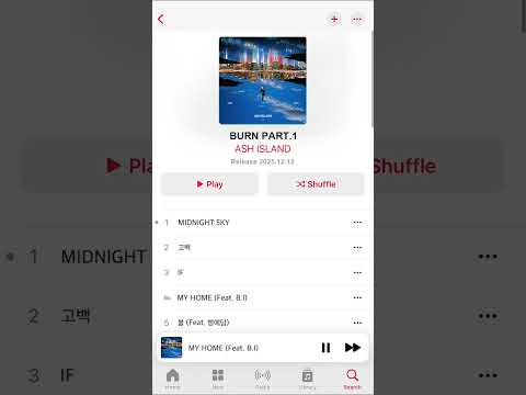 ASH ISLAND 'BURN PART.1' Album Sampler Shorts Ver. thumbnail