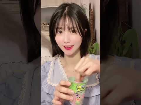 개구리알 젤리먹방 🐸#먹방 #shorts thumbnail