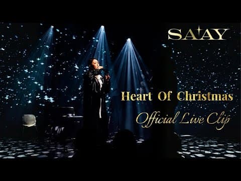 SAAY - Heart Of Christmas (Live from 5th Solo Concert Lady In Mood) thumbnail