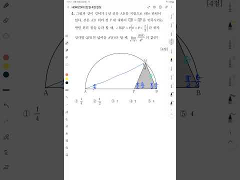 2020학년도 7월 전국연합학력평가 가형 17번 빠른 풀이 #shorts thumbnail