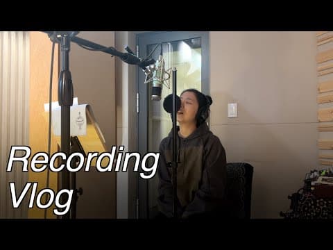 I Love To Sing 녹음 브이로그 thumbnail