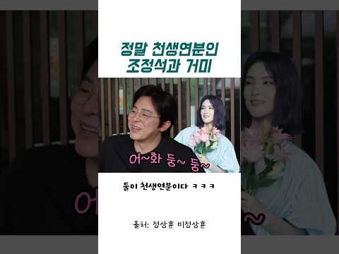 정말 천생연분인 조정석과 거미 thumbnail
