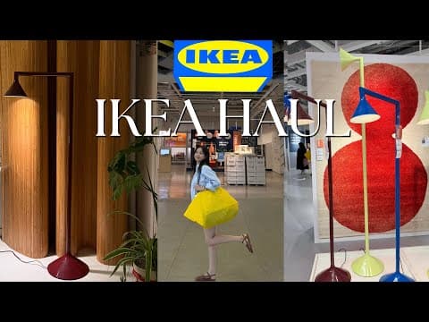 이케아 추천템 언박싱🛋️✨ l 꿀템 하울 l 신상 PS 2026 조명 구매 l 피에스 조명 구매 후기 I IKEA HAUL💙 thumbnail