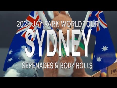 2025 Jay Park World Tour [Serenades & Body Rolls] In Sydney | Recap 🎞️ thumbnail